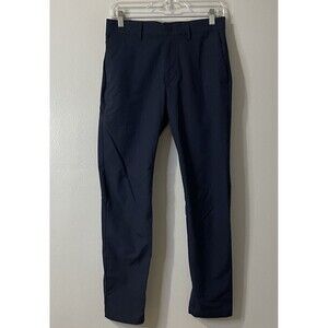 BANANA REPUBLIC City Pants Men’s Size 29x30 Navy Blue Slim Fit Tech Active